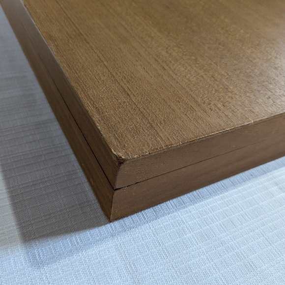 Flatware set VTG Rosewood & Bronze 36 pieces wood case MCM Jean Claude Utensils - Picture 14 of 16